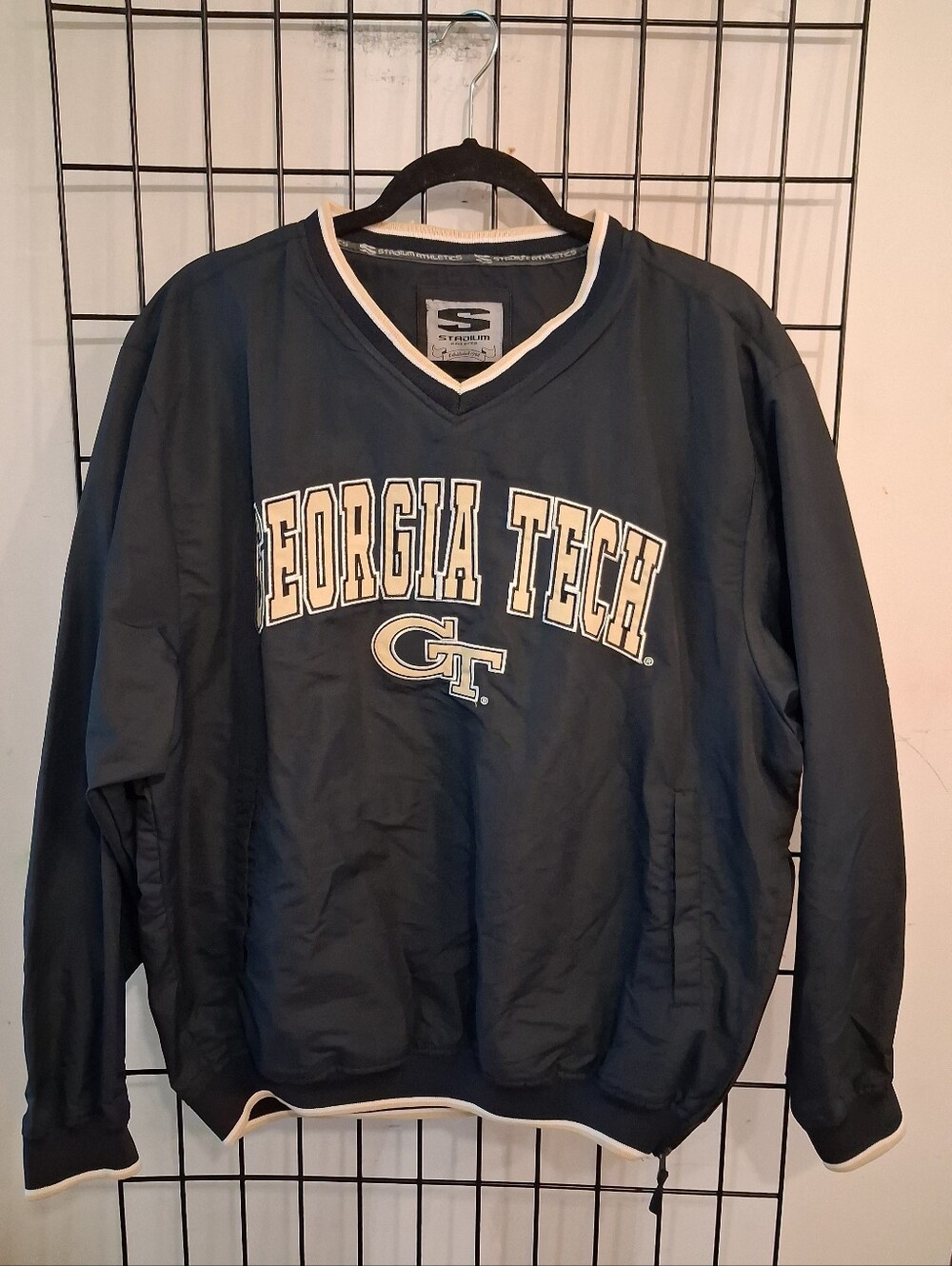 Stadium Athletics Georgia Tech Embroidered Windbreaker Jacket